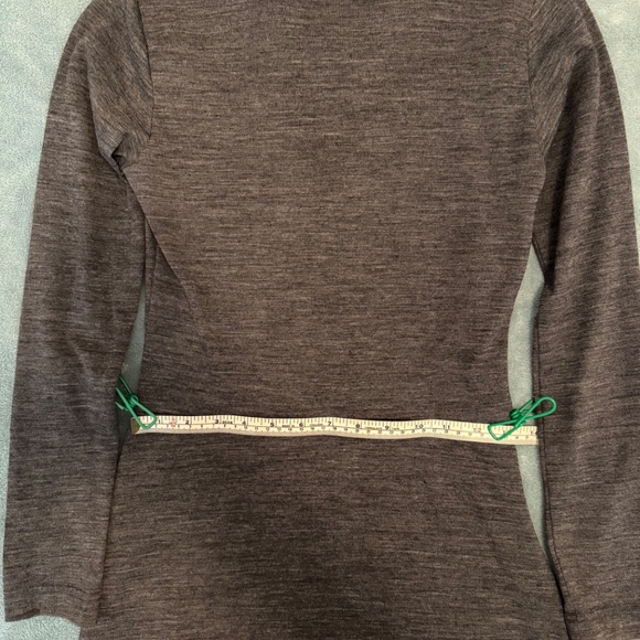 Zimmermann (Australian) - Dark Gray Wool, Long Top/Mini Dress, Size 1 - USA 0-2 - Picture 5 of 10